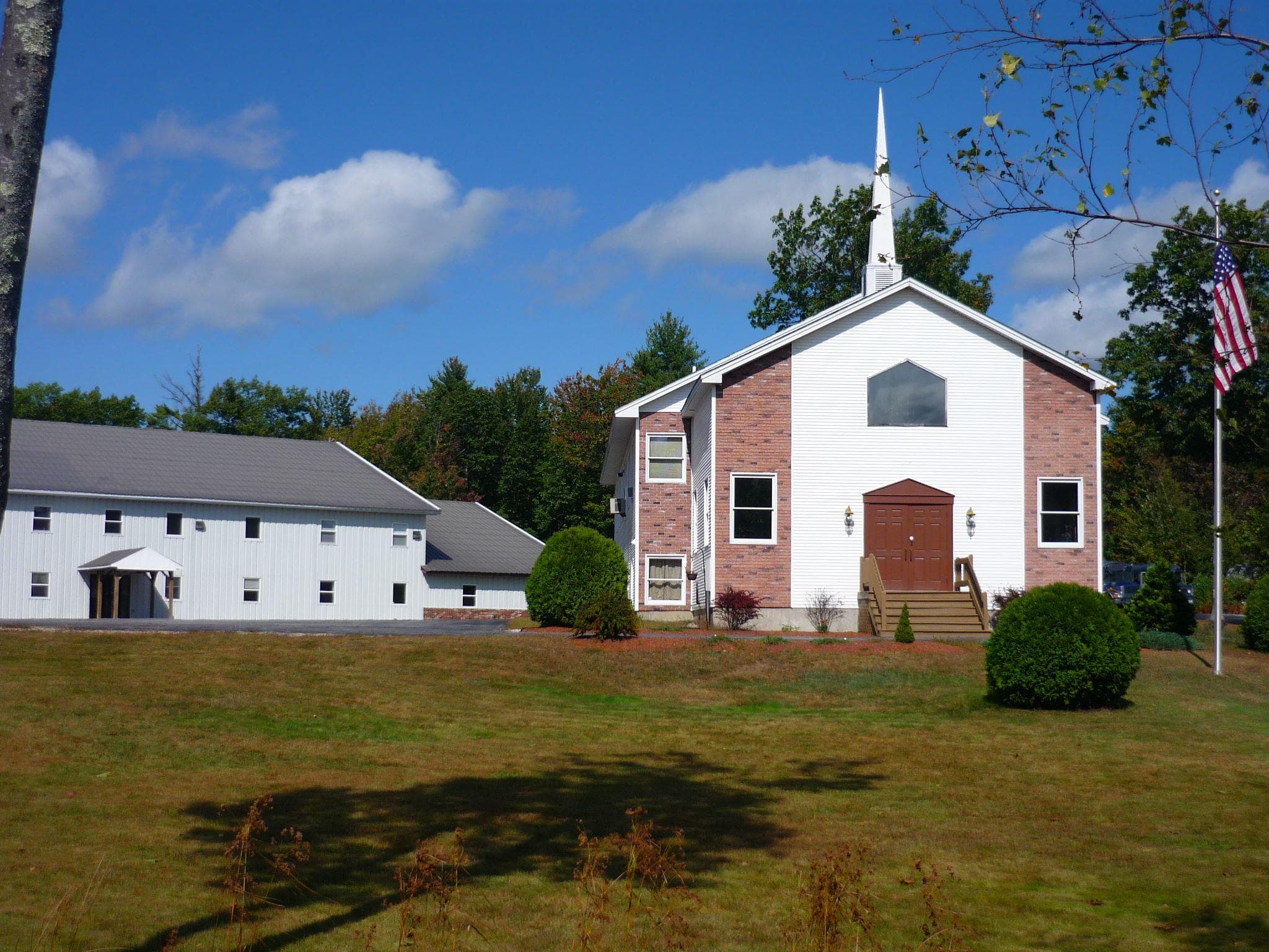 Standish Baptist Church building in Standish, Maine